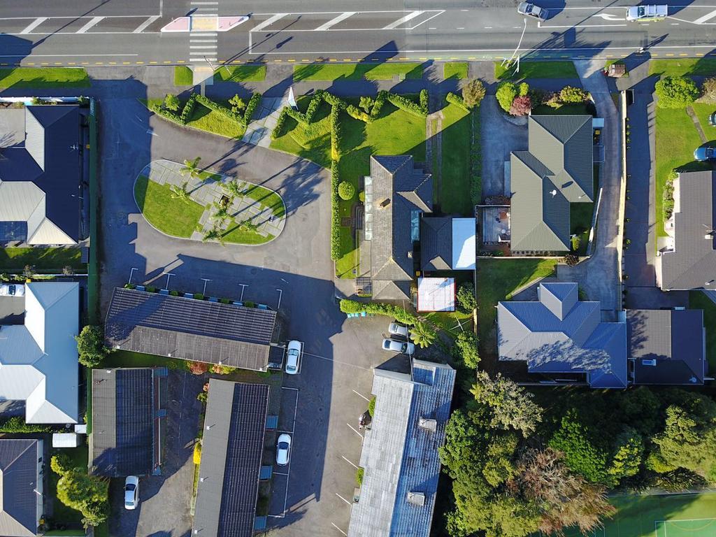 Coronation Court Motel ニュープリマス エクステリア 写真